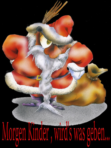 Cartoon: Der Nikolaus kommt (medium) by HSB-Cartoon tagged santa,santaclaus,nikolaus,nicolaus,advent,weihnachten,rute,nikolaussack,geschenke,strafe,weihnachtsmann,weihnachtsgeschenk,hsbcartoon,santa,santaclaus,nikolaus,nicolaus,advent,weihnachten,rute,nikolaussack,geschenke,strafe,weihnachtsmann,weihnachtsgeschenk,hsbcartoon