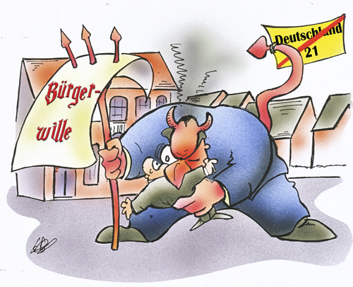 Cartoon: devil citizen (medium) by HSB-Cartoon tagged right,citizen,devil,bürger,politiker,politik,minister,regierung,teufel,auge,eye,caricature,karikatur,cartoon,airbrush,bürger