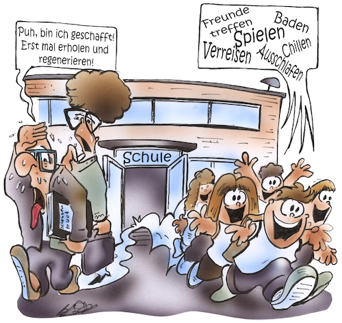 Cartoon: Ferienbeginn (medium) by HSB-Cartoon tagged ferien,ferienbegin,ferienstart,urlaub,urlaubsbeginn,schule,lehrer,schulferien,schüler,freizeit,spielen,auszeit,ferienanfang,ferienende,feriennzeit,osterferien,sommerferien,herbstferien,schulzeit,ferien,ferienbegin,ferienstart,urlaub,urlaubsbeginn,schule,lehrer,schulferien,schüler,freizeit,spielen,auszeit,ferienanfang,ferienende,feriennzeit,osterferien,sommerferien,herbstferien,schulzeit