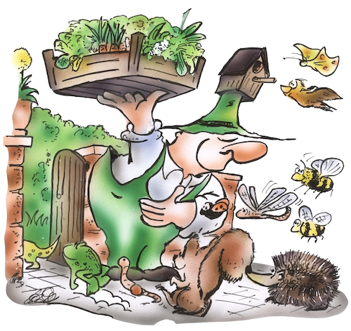 Cartoon: Gartentiere (medium) by HSB-Cartoon tagged garten,gartenzeit,tiere,insekten,gärtner,gartenarbeit,genussgarten,erlebnisgarten,igel,eichhörnchen,hofgarten,vorgarten,gartenpracht,gartenblume,umwelt,natur,naturbelassen,pflanzen,anpflanzung,saat,säen,bienen,bienenfreundlich,vogel,vögel,garten,gartenzeit,tiere,insekten,gärtner,gartenarbeit,genussgarten,erlebnisgarten,igel,eichhörnchen,hofgarten,vorgarten,gartenpracht,gartenblume,umwelt,natur,naturbelassen,pflanzen,anpflanzung,saat,säen,bienen,bienenfreundlich,vogel,vögel