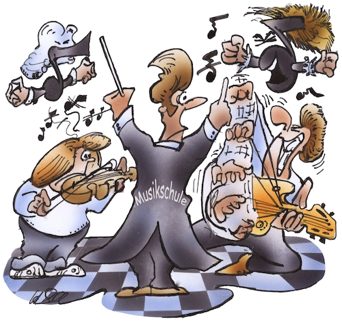 Cartoon: Musikschule (medium) by HSB-Cartoon tagged musik,musikschule,vhs,barockmusik,geige,violine,gitarre,musikunterricht,musiklehrer,musiklehrerin,noten,musiknoten,notenschlüssel,melodie,musikschüler,rockmusik,rock,pop,jazz,techno,hiphop,klassische,klassik,musiker,streicher,musik,musikschule,vhs,barockmusik,geige,violine,gitarre,musikunterricht,musiklehrer,musiklehrerin,noten,musiknoten,notenschlüssel,melodie,musikschüler,rockmusik,rock,pop,jazz,techno,hiphop,klassische,klassik,musiker,streicher