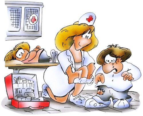 Cartoon: Notaufnahme (medium) by HSB-Cartoon tagged notaufnahme,krankenhaus,krankenschwester,ambulanz,hospital,klinik,patient,kinderkrankenschwester,kinderklinik,stationsschwester,kinderstation,notfall,pflaster,wunde,verband,notarzt,notarztkoffer,erste,hilfe,patienteliege,behandlung,krankenbehandlung,notaufnahmepatient,krankenbett,krank,beschwerden,verwundung,arzt,ärztin,krankenpflege,cartoon,cartoonzeichner,cartoonist,gesund,gesundheit,cartoonmotiv,airbrush,notaufnahme,krankenhaus,krankenschwester,ambulanz,hospital,klinik,patient,kinderkrankenschwester,kinderklinik,stationsschwester,kinderstation,notfall,pflaster,wunde,verband,notarzt,notarztkoffer,erste,hilfe,patienteliege,behandlung,krankenbehandlung,notaufnahmepatient,krankenbett,krank,beschwerden,verwundung,arzt,ärztin,krankenpflege,cartoon,cartoonzeichner,cartoonist,gesund,gesundheit,cartoonmotiv,airbrush