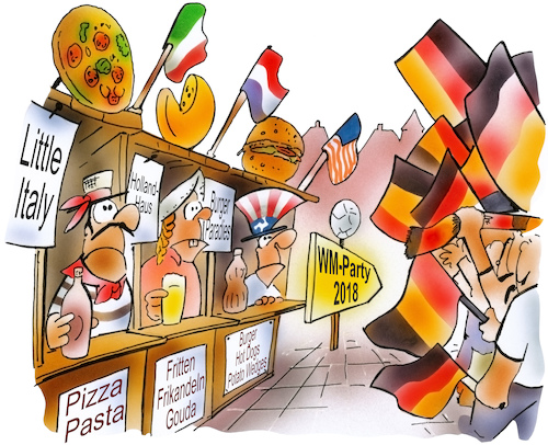 Cartoon: Qualifikation (medium) by HSB-Cartoon tagged amerika,champion,championship,cup,fan,fans,football,italia,netherlands,public,qualification,russia,soccer,tv,us,usa,worldcup,2018,amerikanisch,anhänger,burger,deutschland,die,mannschaft,essen,fangemeinde,fisch,fritten,fußball,fußballfans,fußballnation,gouda,holland,hot,dogs,imbiss,italien,italienisch,kiosk,konkurrenten,kulinarisch,lebensmittel,lebensmittelversorgung,nationalmannschaft,niederlage,niederlande,pasta,pizza,quali,qualifikation,rivalen,russland,spare,ribs,team,ticket,versorgung,vorrunde,weltmeister,weltmeisterschaft,wm,amerika,champion,championship,cup,fan,fans,football,italia,netherlands,public,qualification,russia,soccer,tv,us,usa,worldcup,2018,amerikanisch,anhänger,burger,deutschland,die,mannschaft,essen,fangemeinde,fisch,fritten,fußball,fußballfans,fußballnation,gouda,holland,hot,dogs,imbiss,italien,italienisch,kiosk,konkurrenten,kulinarisch,lebensmittel,lebensmittelversorgung,nationalmannschaft,niederlage,niederlande,pasta,pizza,quali,qualifikation,rivalen,russland,spare,ribs,team,ticket,versorgung,vorrunde,weltmeister,weltmeisterschaft,wm