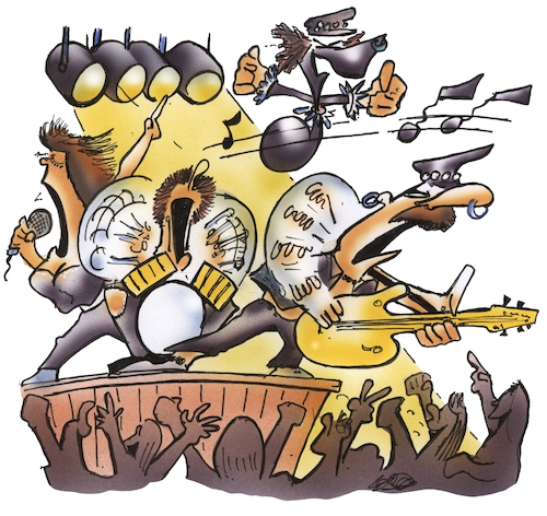 Cartoon: Rockkonzert (medium) by HSB-Cartoon tagged rock,rockmusik,rockmusic,rocker,band,stage,bühne,concert,konzert,singer,song,guitar,drums,act,note,musiknote,lied,publikum,rocknroll,havymetal,rock,rockmusik,rockmusic,rocker,band,stage,bühne,concert,konzert,singer,song,guitar,drums,act,note,musiknote,lied,publikum,rocknroll,havymetal