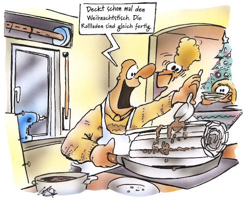 Cartoon: Roulade oder Rolllade (medium) by HSB-Cartoon tagged roulade,rolllade,weihnachtsessen,weihnachtsmenü,küche,kochen,braten,rinderroulade,speise,festmahl,weihnachten,xmas,koch,karikatur,roulade,rollade,weihnachtsessen,weihnachtsmenü,küche,kochen,braten,rinderroulade,speise,festmahl,weihnachten,xmas,koch,karikatur