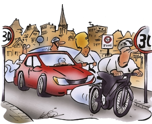 Cartoon: Tempo 30 (medium) by HSB-Cartoon tagged auto,autofahrer,straßenverkehr,radfahrer,radler,radwege,pedelec,pedelecfahrer,strassenverkehr,tempo,30,zone,stadtverkehr,ökologie,radbahn,radfahrstraße,verkehrsberuhigung,verkehrsführung,verkehrskonzept,verkehrsplanung,verkehrsplaner,auto,autofahrer,straßenverkehr,radfahrer,radler,radwege,pedelec,pedelecfahrer,strassenverkehr,tempo,30,zone,stadtverkehr,ökologie,radbahn,radfahrstraße,verkehrsberuhigung,verkehrsführung,verkehrskonzept,verkehrsplanung,verkehrsplaner