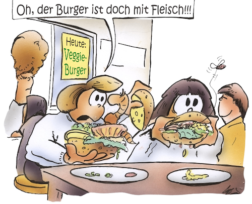 Cartoon: Veggie Burger (medium) by HSB-Cartoon tagged vegan,veggieburger,burger,vegetarierer,mensa,fleisch,bratling,gemüsefrikadelle,karikatur,hamburger,burgerking,küche,kochen,schnellimbiss,kinder,wurm,gemüse,soja,essen,nahrung,lebensmittel,vegan,veggieburger,burger,vegetarierer,mensa,fleisch,bratling,gemüsefrikadelle,karikatur,hamburger,burgerking,küche,kochen,schnellimbiss,kinder,wurm,gemüse,soja,essen,nahrung,lebensmittel