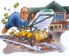 Cartoon: Bahnsanierung (small) by HSB-Cartoon tagged minister,bahn,tiefensee,sanierung,konjunkturpaket,konjunktur,wirtschaft