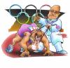 Cartoon: Fit for Olympia (small) by HSB-Cartoon tagged olympia olympic peking beijing china doping games