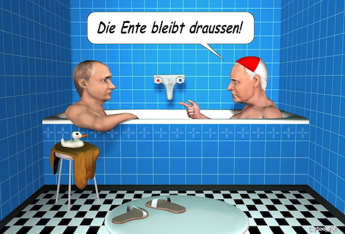 Cartoon: Friedensverhandlung... (medium) by Cartoonfix tagged putin,biden,ukraine,russlad,krieg,friedensverhandlung