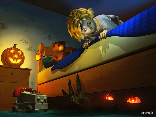 Cartoon: Halloween Fantasie (medium) by Cartoonfix tagged halloween,fantasie