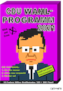 Cartoon: CDU Wahlprogramm 2021 (small) by Cartoonfix tagged cdu,wahlprogramm,veraltet,nichts,neues,comodore,c64