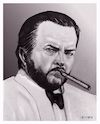 Cartoon: Orson Welles (small) by Cartoonfix tagged orson,welles
