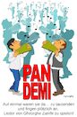 Cartoon: PANDEMIE (small) by Cartoonfix tagged pandemi,panflöte