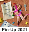 Cartoon: Pin-Up 2021 (small) by Cartoonfix tagged pin,up,sexissmus,frauenfeindlich,steinzeitliche,verklemmte,männerfantasien