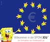 Cartoon: SPONGEU (small) by Cartoonfix tagged eu,korruption,europawahl