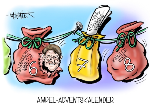 Ampel-Adventskalender