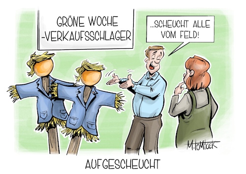 Aufgescheucht