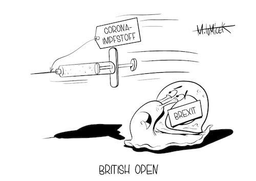 Cartoon: British Open (medium) by Mirco Tomicek tagged großbritannien,britannien,england,great,britain,gb,eu,europa,corona,impfstoff,impfungen,impfe,impf,impfung,british,brexit,covid19,virus,bekämpfen,viren,lockdown,spritze,arzt,ärzte,antivirus,erkrankungen,gesundheit,heilung,cartoon,karikatur,pressekarikatur,mirco,tomicek,großbritannien,britannien,england,great,britain,gb,eu,europa,corona,impfstoff,impfungen,impfe,impf,impfung,british,brexit,covid19,virus,bekämpfen,viren,lockdown,spritze,arzt,ärzte,antivirus,erkrankungen,gesundheit,heilung,cartoon,karikatur,pressekarikatur,mirco,tomicek