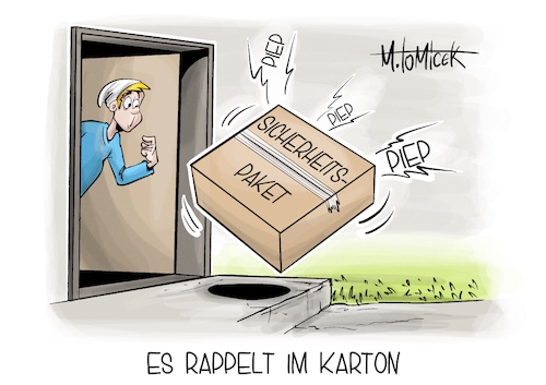 Es rappelt im Karton