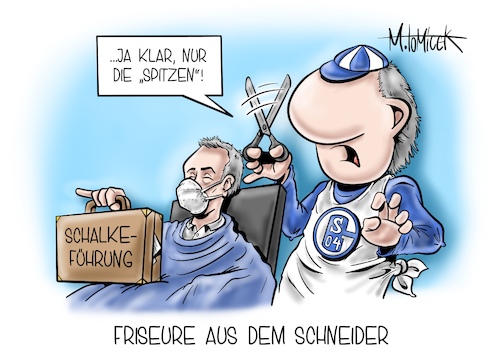 Friseure aus dem Schneider