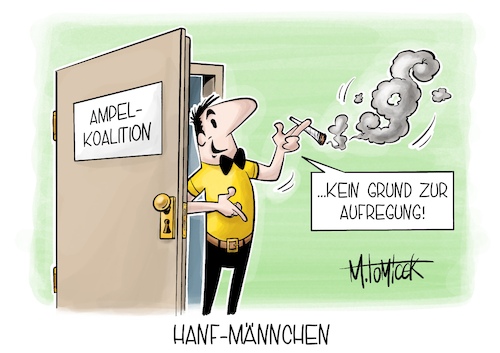 Cartoon: Hanf-Männchen (medium) by Mirco Tomicek tagged cannabisgesetz,gesetz,cannabis,hanf,marihuana,joint,legalisierung,cannabislegalisierung,ampel,koalition,regierung,bundesregierung,ampelkoalition,gesundheitsausschuss,ausschuss,gesundheit,rauche,hb,männchen,karikatur,pressekarikatur,cartoon,mirco,tomicek,cannabisgesetz,gesetz,cannabis,hanf,marihuana,joint,legalisierung,cannabislegalisierung,ampel,koalition,regierung,bundesregierung,ampelkoalition,gesundheitsausschuss,ausschuss,gesundheit,rauche,hb,männchen,karikatur,pressekarikatur,cartoon,mirco,tomicek