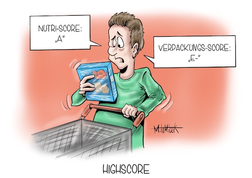 Cartoon: Highscore (medium) by Mirco Tomicek tagged nutriscore,nutri,score,kabinett,gesundheit,ernährung,essen,ungesund,gesund,gesundes,healthy,nahrung,nährstoffe,verpackung,plastik,plastikmüll,umweltverschmutzung,umwelt,natur,naturschutz,meere,ozean,cartoon,karikatur,mirco,tomicek,nutriscore,nutri,score,kabinett,gesundheit,ernährung,essen,ungesund,gesund,gesundes,healthy,nahrung,nährstoffe,verpackung,plastik,plastikmüll,umweltverschmutzung,umwelt,natur,naturschutz,meere,ozean,cartoon,karikatur,mirco,tomicek