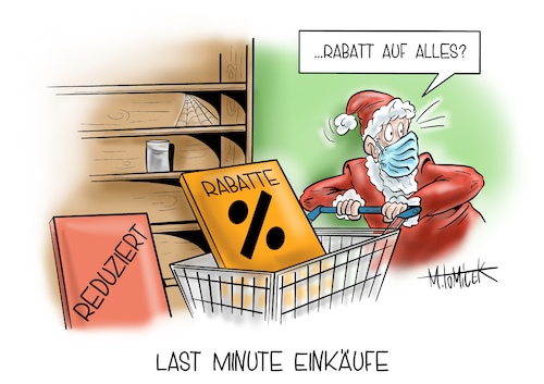 Last minute Einkäufe