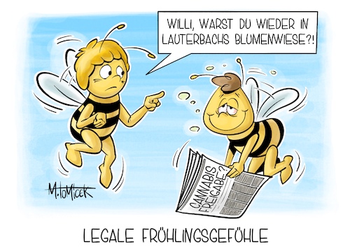 Legale Frühlingsgefühle