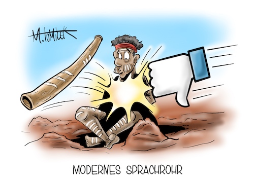 Modernes Sprachrohr