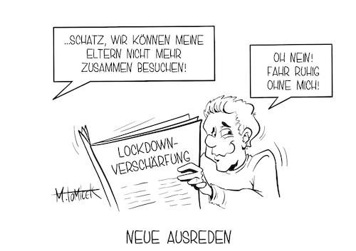 Cartoon: Neue Ausreden (medium) by Mirco Tomicek tagged corona,regeln,maßnahmen,maßnahme,verschärfung,verschärfungen,lockdown,shutdown,distanz,distanzunterricht,unterricht,distanzlernen,homeschooling,home,heimarbeit,homeoffice,office,notbetreung,kontaktbeschränkung,kontakt,kontaktbegrenzung,begrenzungen,öffentlich,privat,laschet,deutschland,länder,bundesländer,besuchen,tagesausflug,ausflug,15km,beschlüsse,coronavirus,covid19,cartoon,karikatur,pressekarikaturen,mirco,tomicek,corona,regeln,maßnahmen,maßnahme,verschärfung,verschärfungen,lockdown,shutdown,distanz,distanzunterricht,unterricht,distanzlernen,homeschooling,home,heimarbeit,homeoffice,office,notbetreung,kontaktbeschränkung,kontakt,kontaktbegrenzung,begrenzungen,öffentlich,privat,laschet,deutschland,länder,bundesländer,besuchen,tagesausflug,ausflug,15km,beschlüsse,coronavirus,covid19,cartoon,karikatur,pressekarikaturen,mirco,tomicek