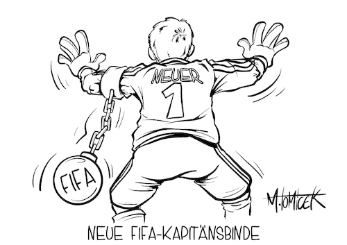 Neue FIFA-Kapitänsbinde