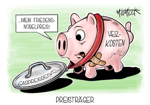 Cartoon: Preisträger (medium) by Mirco Tomicek tagged eu,gipfel,europa,olaf,scholz,gaspreisdeckel,gas,preise,gaspreis,deckel,heizen,heizung,heizkosten,friedensnobelpreis,nobelpreis,preisträger,geld,cartoon,pressekarikatur,karikatur,mirco,tomicek,eu,gipfel,europa,olaf,scholz,gaspreisdeckel,gas,preise,gaspreis,deckel,heizen,heizung,heizkosten,friedensnobelpreis,nobelpreis,preisträger,geld,cartoon,pressekarikatur,karikatur,mirco,tomicek