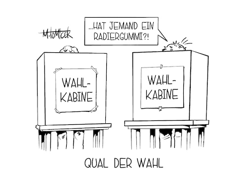 Qual der Wahl