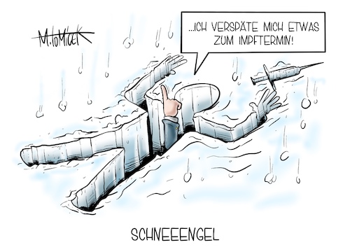 Cartoon: Schneeengel (medium) by Mirco Tomicek tagged impfstart,impfungen,impfe,impfung,geimpft,impftermin,termin,impfstrategie,wintereinbruch,winter,schnee,eis,frost,glätte,schneeengel,schneemann,medizin,corona,covid19,spritze,virus,viren,pandemie,lockdown,shutdown,zuhause,lockerung,cartoon,karikatur,pressekarikatur,mirco,tomicek,impfstart,impfungen,impfe,impfung,geimpft,impftermin,termin,impfstrategie,wintereinbruch,winter,schnee,eis,frost,glätte,schneeengel,schneemann,medizin,corona,covid19,spritze,virus,viren,pandemie,lockdown,shutdown,zuhause,lockerung,cartoon,karikatur,pressekarikatur,mirco,tomicek