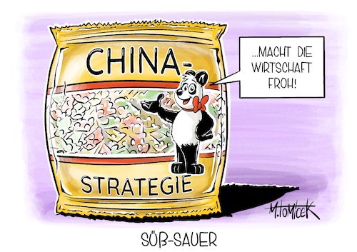 Cartoon: Süß-Sauer (medium) by Mirco Tomicek tagged bundeskabinett,bundesregierung,china,strategie,handel,handelspartner,wirtschaft,annalena,baerbock,deutschland,handeln,haribo,panda,cartoon,karikatur,pressekarikatur,mirco,tomicek,bundeskabinett,bundesregierung,china,strategie,handel,handelspartner,wirtschaft,annalena,baerbock,deutschland,handeln,haribo,panda,cartoon,karikatur,pressekarikatur,mirco,tomicek