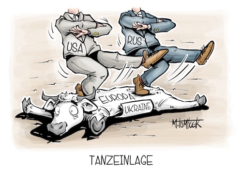 Cartoon: Tanzeinlage (medium) by Mirco Tomicek tagged usa,russland,ukraine,krieg,frieden,friedensgespräche,gespräche,außenminister,lawrow,rubio,saudi,arabien,eu,europa,selenskyj,karikatur,pressekarikatur,cartoon,mirco,tomicek,usa,russland,ukraine,krieg,frieden,friedensgespräche,gespräche,außenminister,lawrow,rubio,saudi,arabien,eu,europa,selenskyj,karikatur,pressekarikatur,cartoon,mirco,tomicek