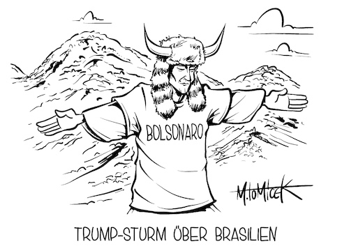 Trump-Sturm über Brasilien
