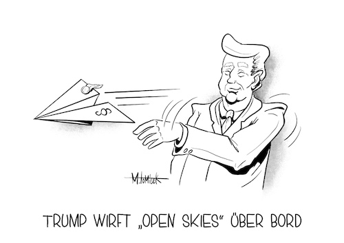 Trump wirft Open Skies