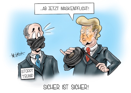 Trumps Maskenpflicht