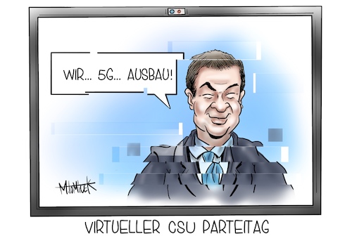 Virtueller CSU Parteitag