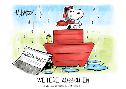 Cartoon: Weitere Aussichten (medium) by Mirco Tomicek tagged hochwasser,europa,wasser,starkregen,regen,pegel,fluss,flüsse,unwetter,snoopy,peanuts,karikatur,pressekarikatur,cartoon,mirco,tomicek,hochwasser,europa,wasser,starkregen,regen,pegel,fluss,flüsse,unwetter,snoopy,peanuts,karikatur,pressekarikatur,cartoon,mirco,tomicek