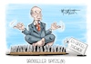 Cartoon: Brüsseler Spitzen (small) by Mirco Tomicek tagged brüssel,eu,gipfel,bundeskanzler,olaf,scholz,pressekonferenz,asylpolitik,ukraine,hilfe,russland,themen,karikatur,pressekarikatur,cartoon,mirco,tomicek