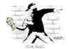 Cartoon: Kreml-Mauer (small) by Mirco Tomicek tagged wladimir,putin,teilmobilmachung,mobilisierung,soldaten,soldat,wehrpflicht,russland,ukraine,krieg,kreml,proteste,protest,demos,demonstration,auf,die,straße,flüge,banksy,ausgebrucht,karikatur,pressekarikatur,cartoon,mirco,tomicek