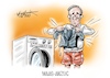Cartoon: Maas-Anzug (small) by Mirco Tomicek tagged heiko,maas,afghanistan,taliban,fiasko,verhängnis,kritik,bundesaußenminister,kabul,rettung,bnd,karikatur,pressekarikatur,cartoon,mirco,tomicek