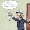 Cartoon: Klopapier im Keller (small) by LaserLurch tagged corona,covid,grundgesetz,klopapier,justiz,polizei,pandemie