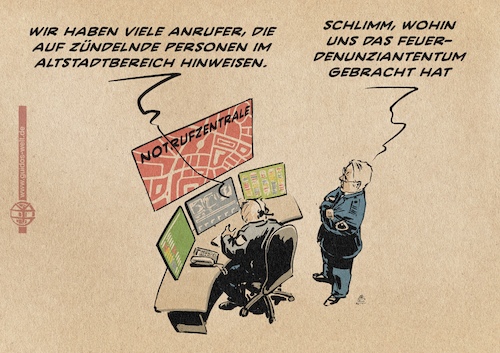 Cartoon: Coronöse Aussagelogik (medium) by Guido Kuehn tagged corona,denunzianten,corona,denunzianten