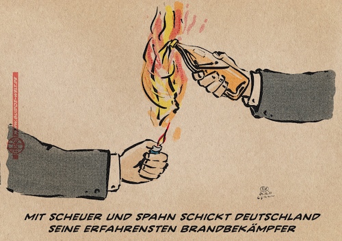 Cartoon: Jetzt wird alles gut (medium) by Guido Kuehn tagged corona,covid,spahn,scheuer,b117,impfen,taskforce,corona,covid,spahn,scheuer,b117,impfen,taskforce