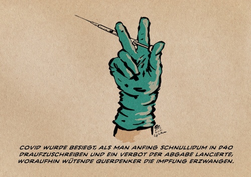 Cartoon: Schnullidum in D40 (medium) by Guido Kuehn tagged corona,covid,querdenker,covidioten,corona,covid,querdenker,covidioten