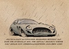 Cartoon: Autopanik (small) by Guido Kuehn tagged ankleben,straße,auto,mobilität,hitzewelle,letzte,generation,klimakatastrophe